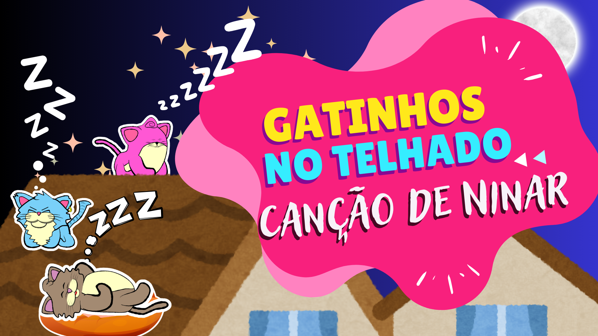 Gatinhos no telhado